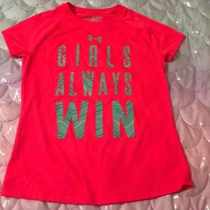 Under Armour pink top